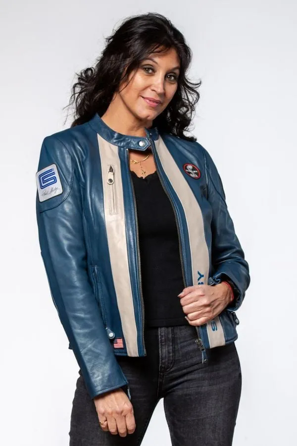 Chaqueta Mujeres Carroll Shelby Shelby Women Royal Blue