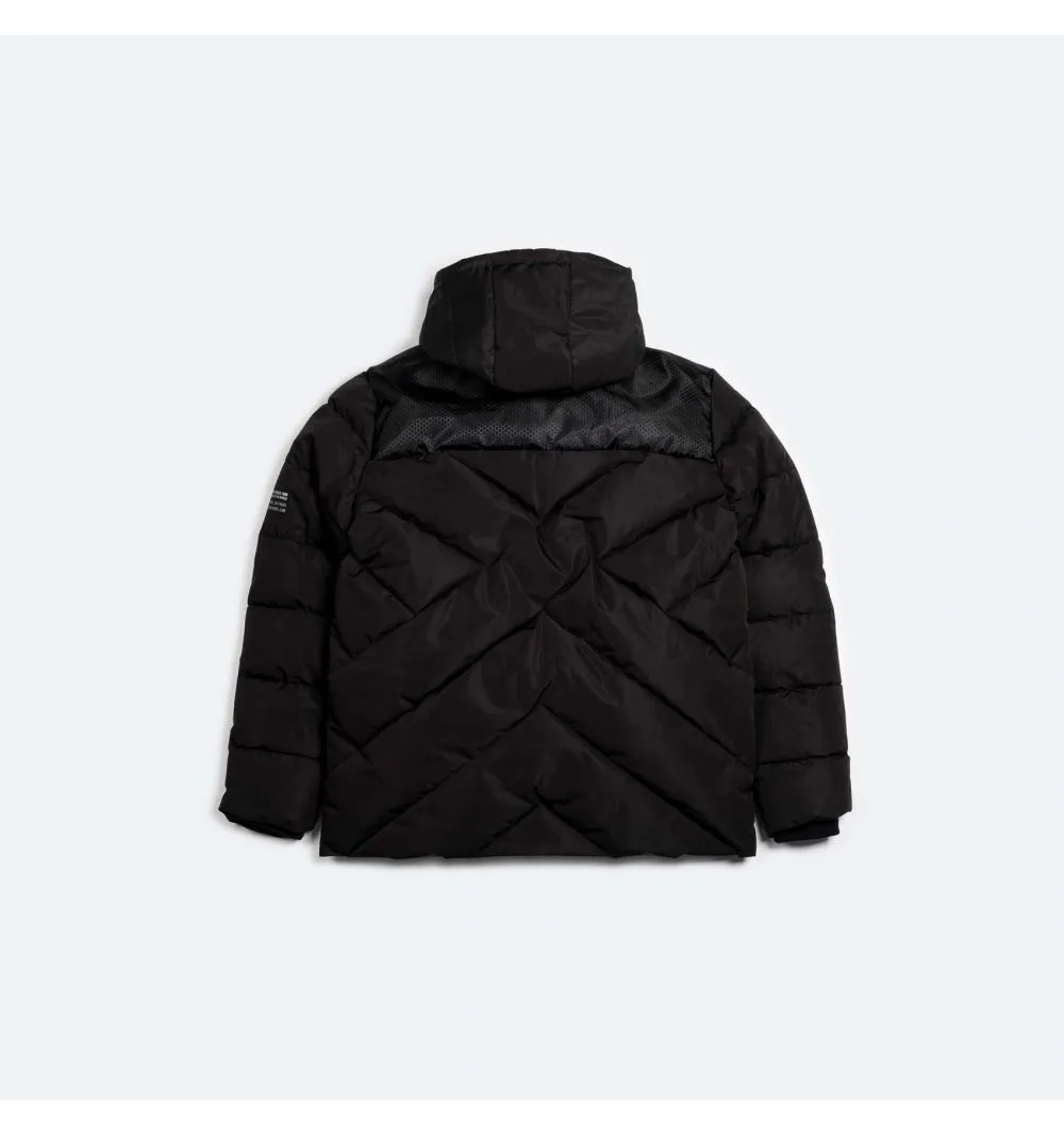 Chaqueta Munich puffer cloud color negro