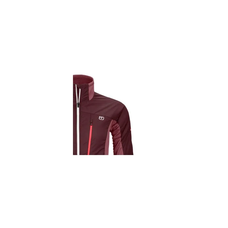 Chaqueta polar Ortovox Westalpen Swisswool Hybrid (Winetasting) mujer