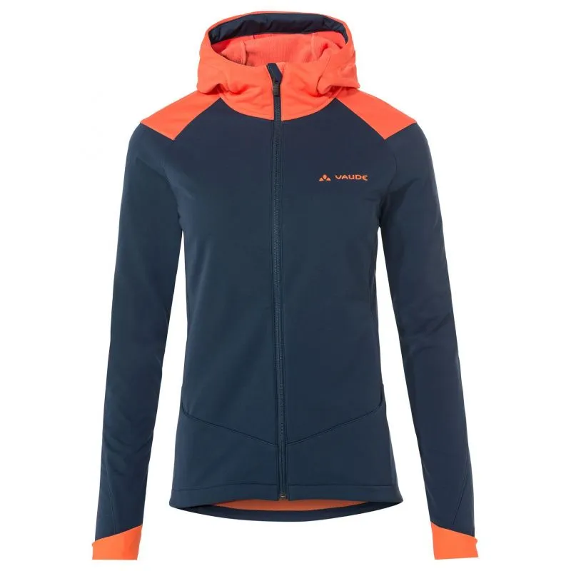 Chaqueta Vaude Qimsa softshell (Dark sea uni) Mujer