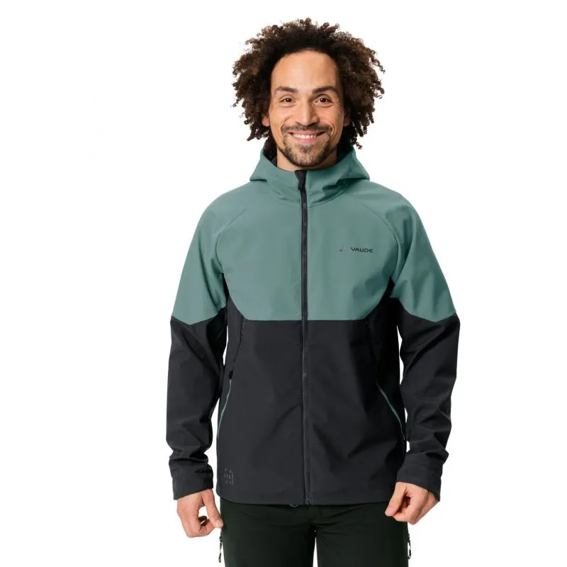 Chaqueta Vaude Qimsa softshell (Dusty moss) Hombre