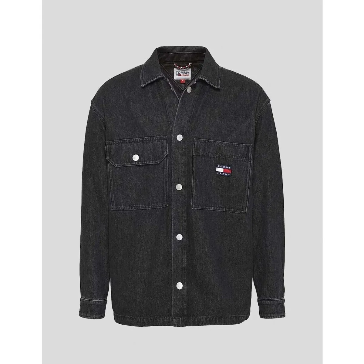 CHAQUETA  WORKER SHIRT JACKET DENIM BLACK