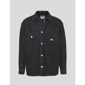 CHAQUETA  WORKER SHIRT JACKET DENIM BLACK