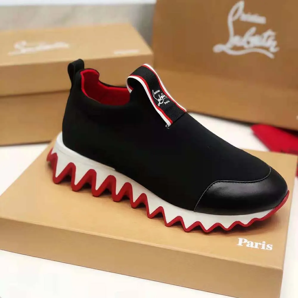 Christian Louboutin Mujer Tiketa Run-Negro