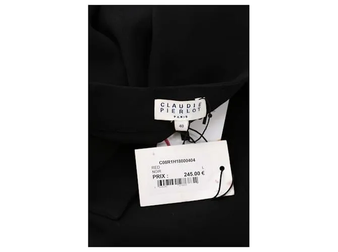 Claudie Pierlot Vestido negro 