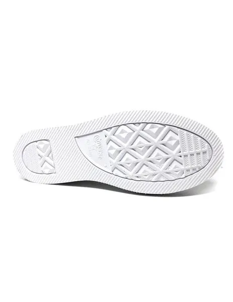 converse blanco plataforma