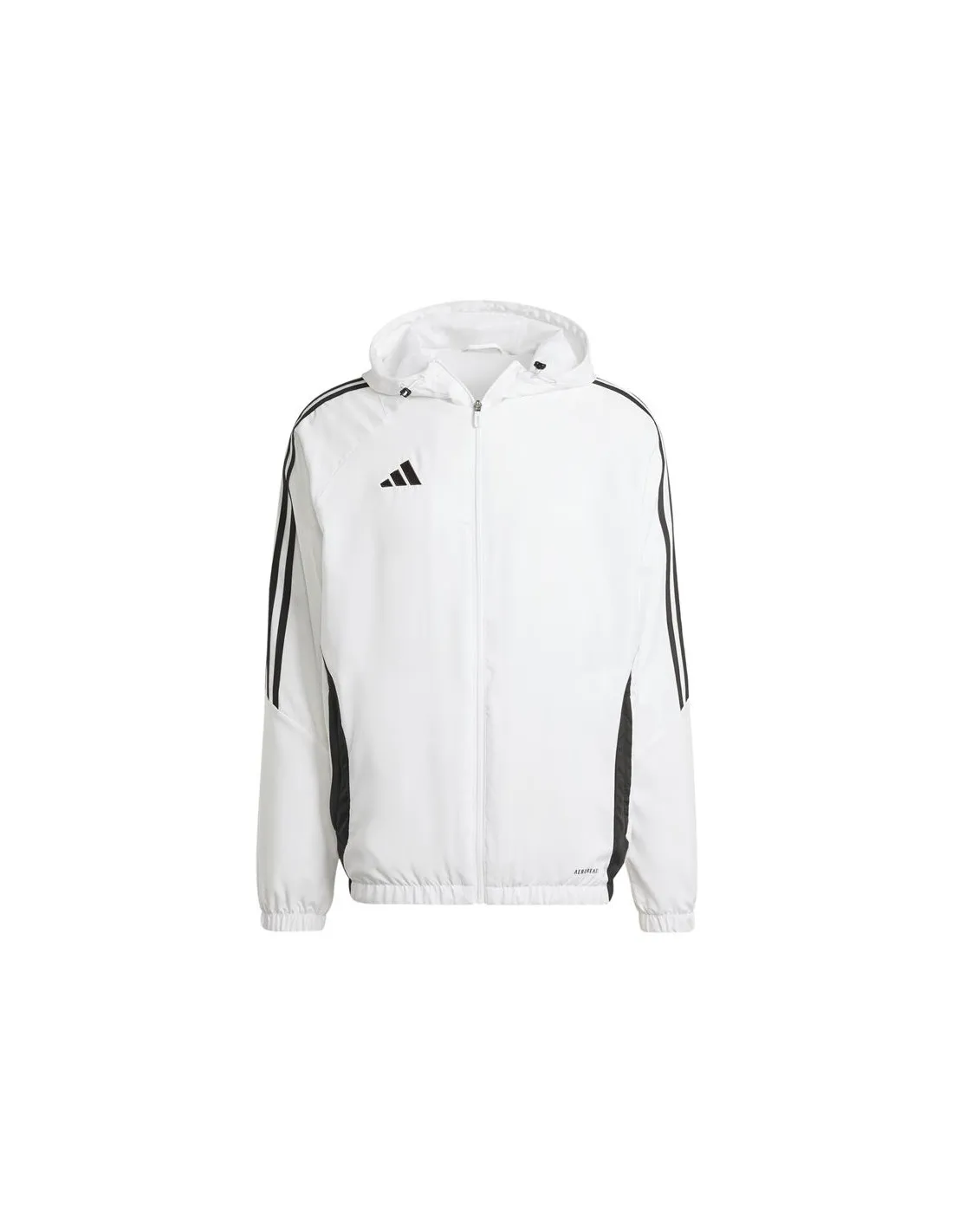 Cortavientos de Fútbol adidas Tiro24 Hombre Blanco