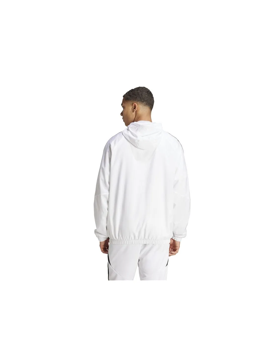 Cortavientos de Fútbol adidas Tiro24 Hombre Blanco