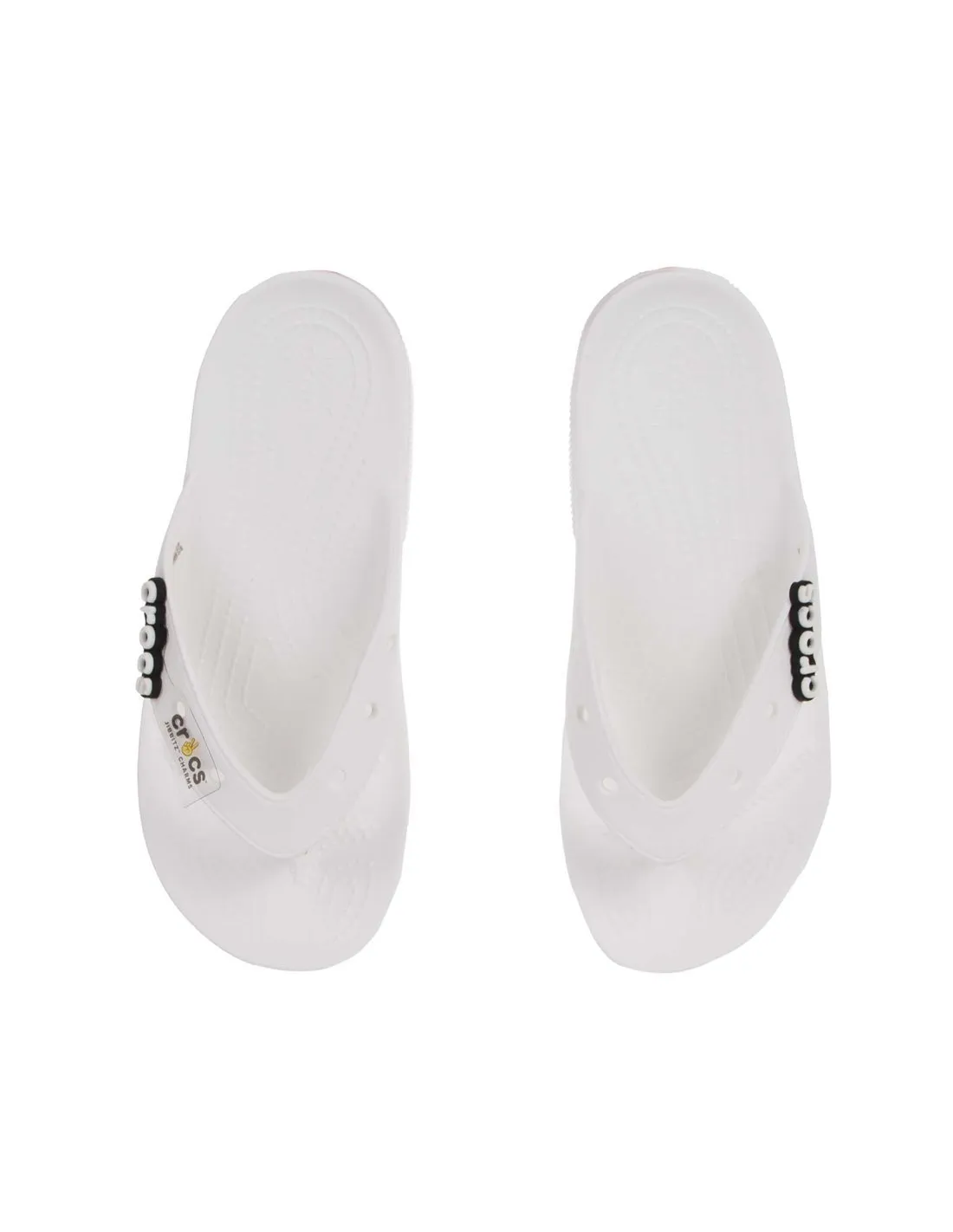 CROCS - Chanclas blancas Classic crocs flip Mujer