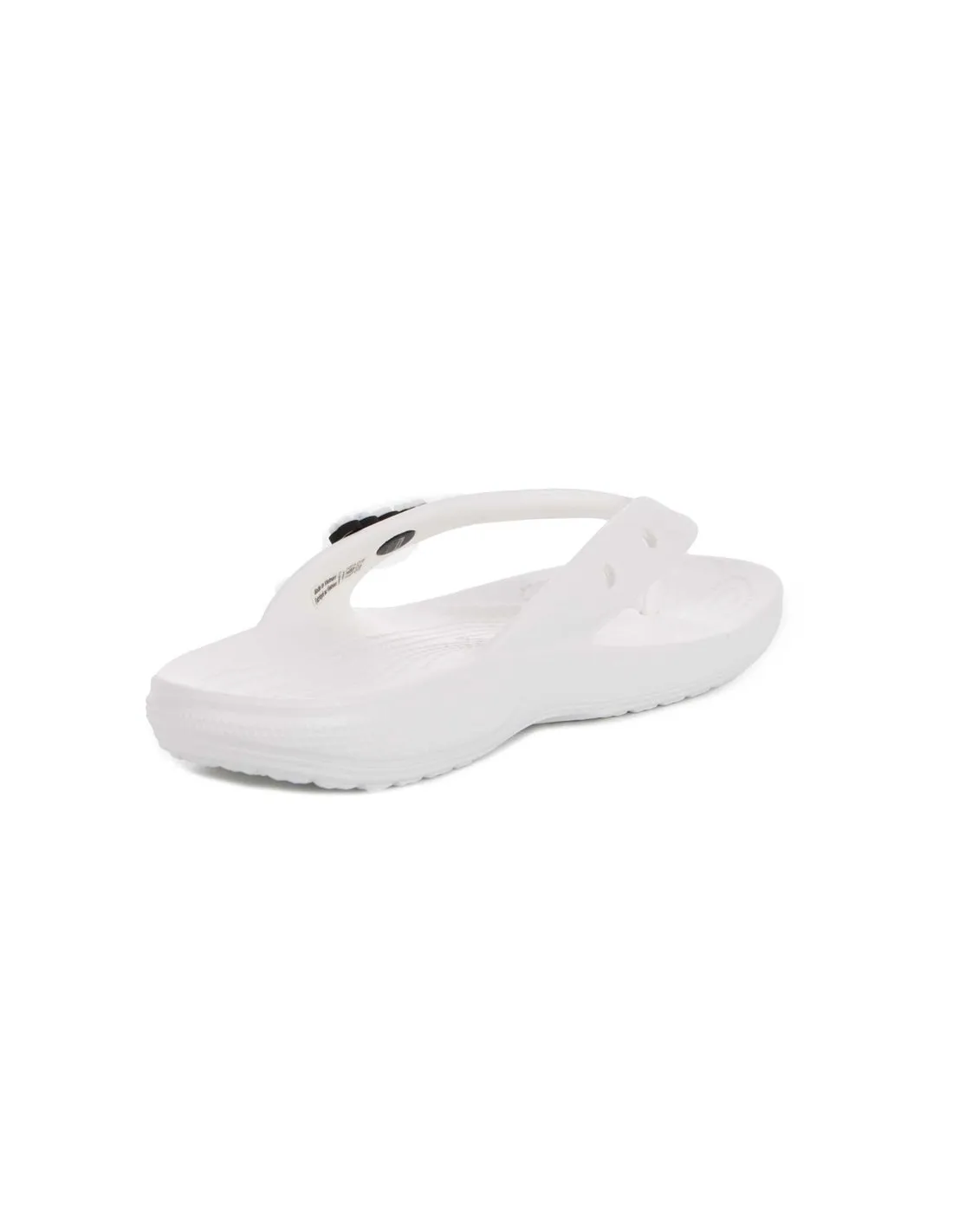 CROCS - Chanclas blancas Classic crocs flip Mujer