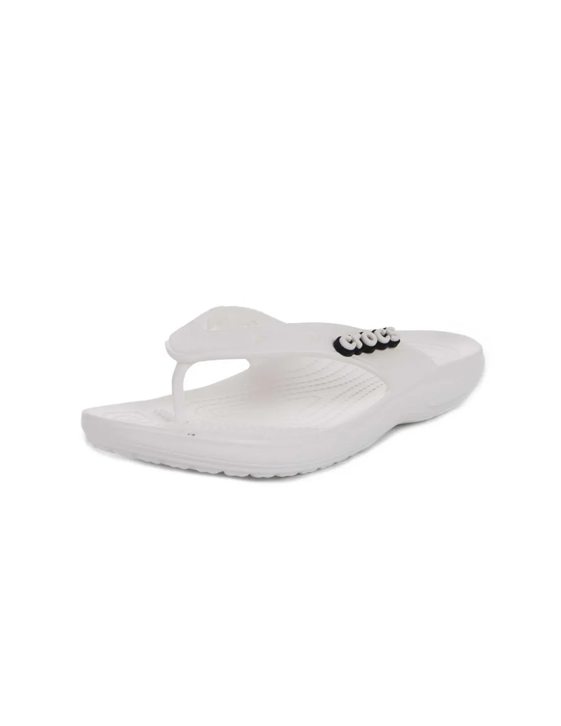 CROCS - Chanclas blancas Classic crocs flip Mujer