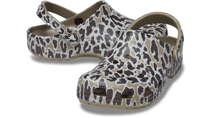 Crocs Classic Animal Print Clogs