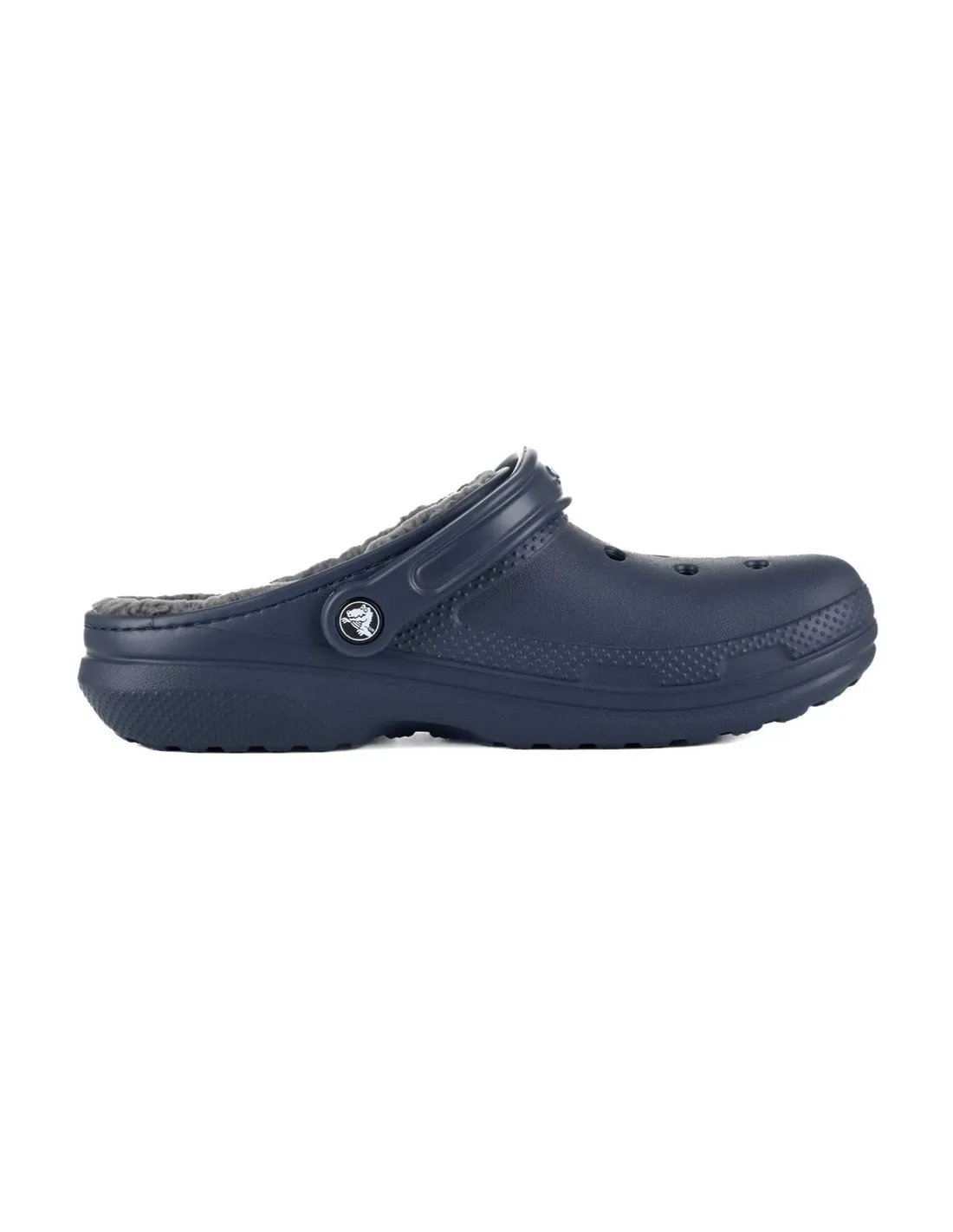 CROCS - Zuecos azul marino con forro cálido Classic Lined Clog 203591 459B Hombre