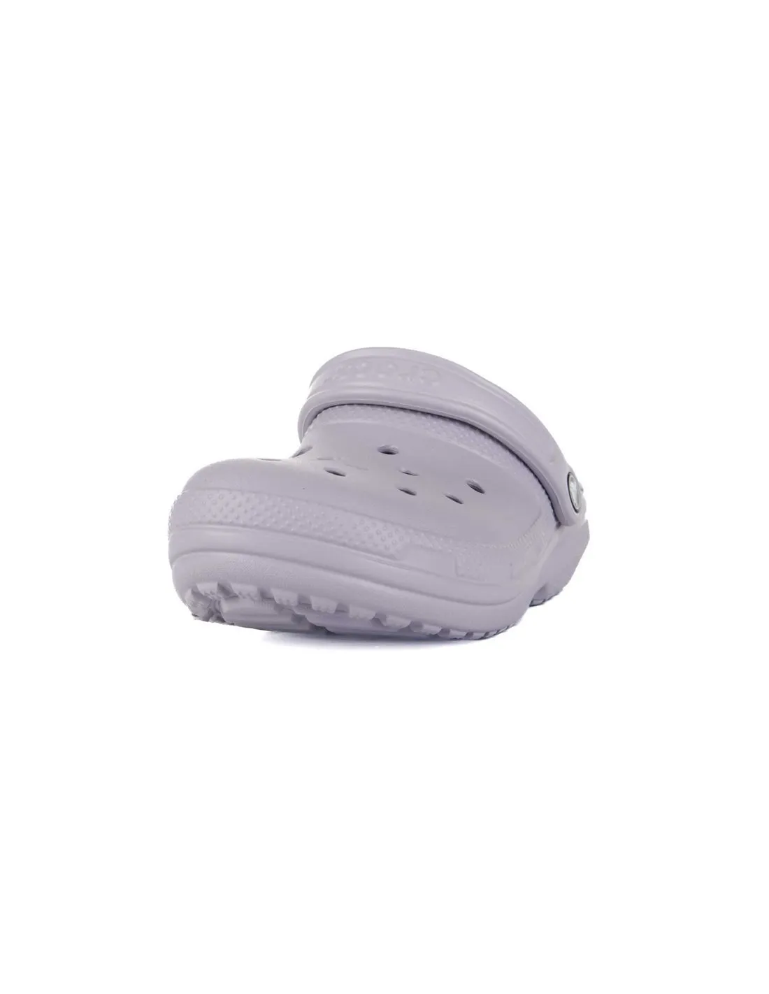 CROCS - Zuecos lavanda con forro cálido Classic Lined Clog 203591 5PU Mujer