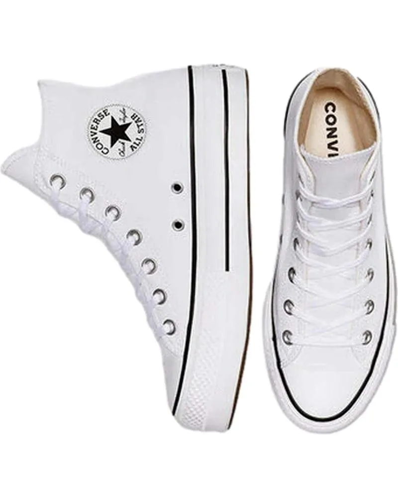 Deportivas CONVERSE  de Mujer y Hombre y Niña y Niño CTAS LIFT HI 560845C  BLANCO