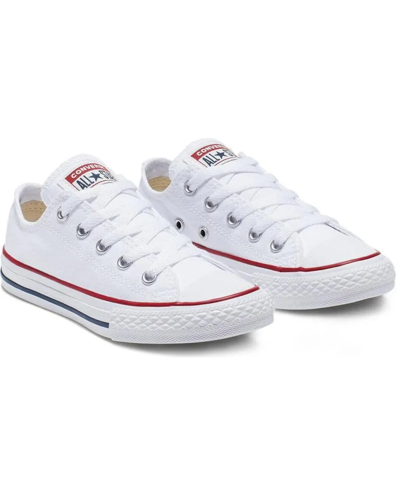 Deportivas CONVERSE  de Niña y Niño ZAPATILLAS CHUCK TAYLOR ALL STAR 3J256C  BLANCO