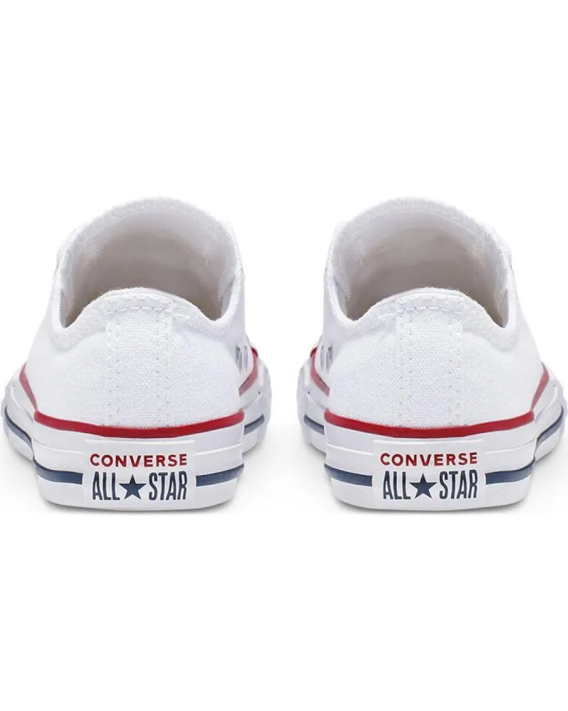 Deportivas CONVERSE  de Niña y Niño ZAPATILLAS CHUCK TAYLOR ALL STAR 3J256C  BLANCO