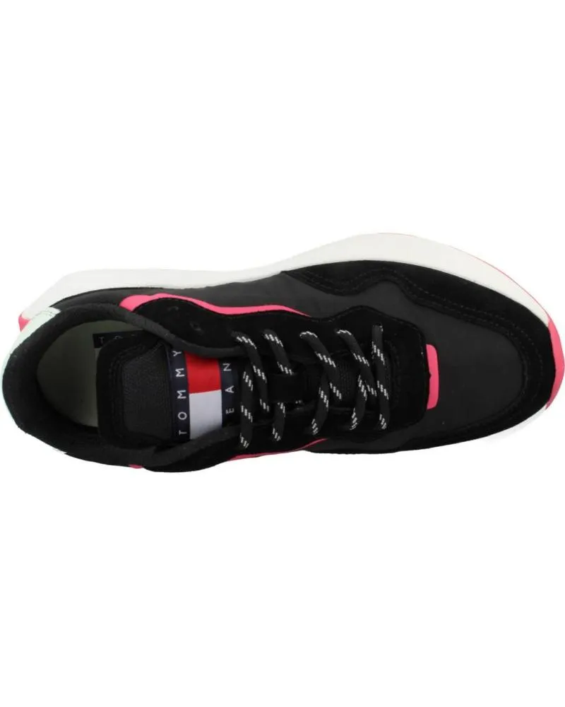 Deportivas de Mujer y Niña TOMMY JEANS EN0EN02143 WMNS NEW RUNNER NEGRO