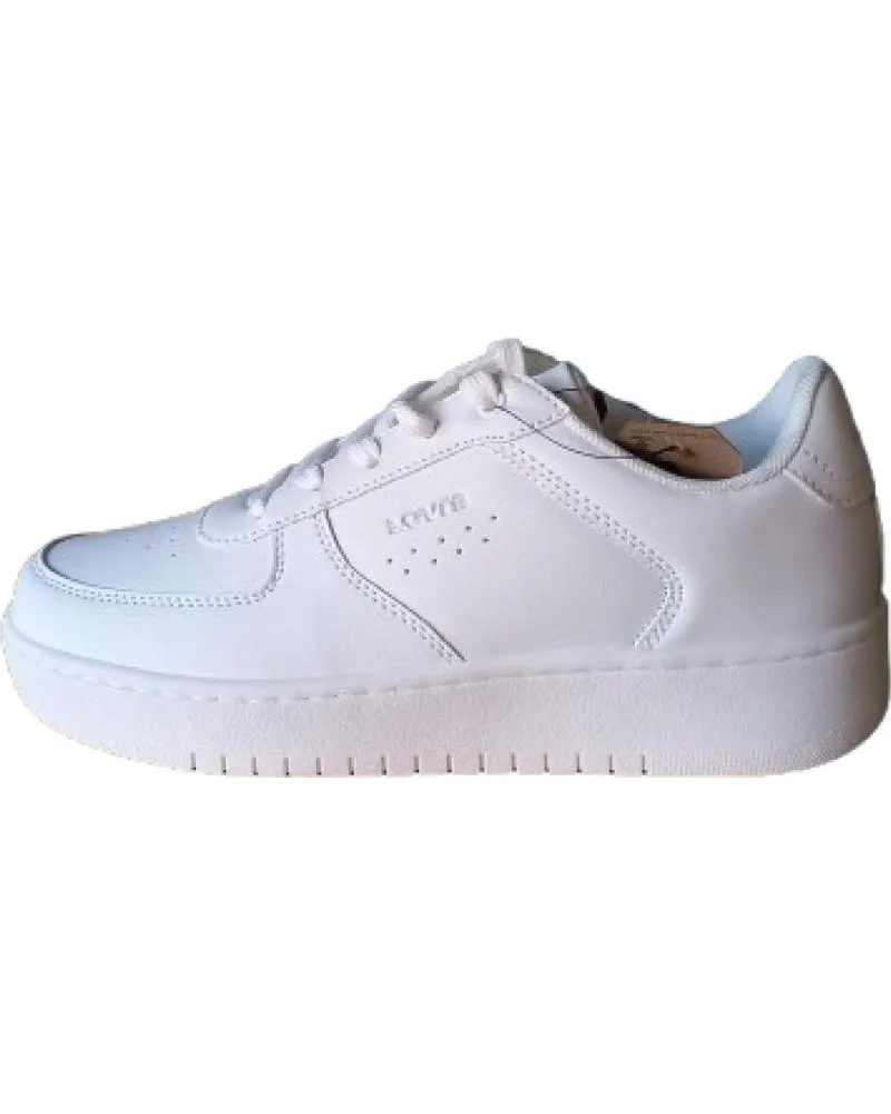 Deportivas LEVIS  de Mujer y Niña y Niño DEPORTIVAS UNISEX MOD VUNI0034S  BLANCO