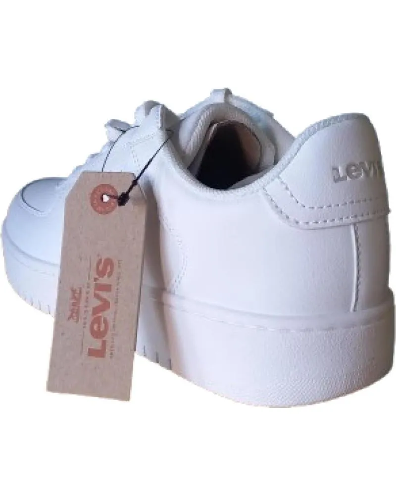 Deportivas LEVIS  de Mujer y Niña y Niño DEPORTIVAS UNISEX MOD VUNI0034S  BLANCO