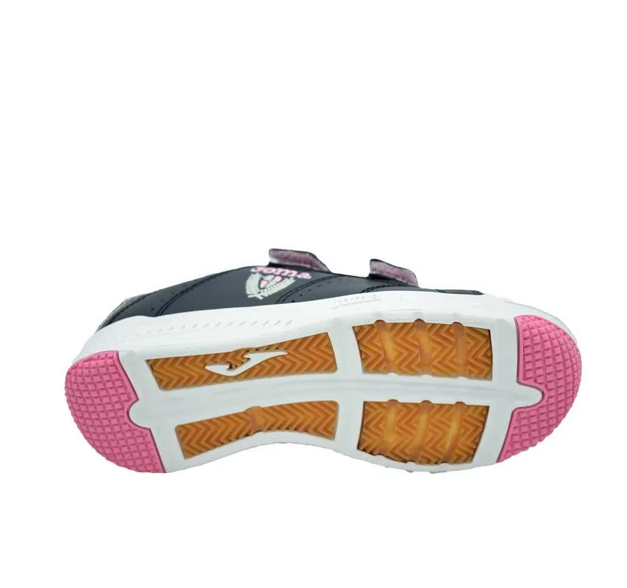 DEPORTIVO JOMA PLAY JR 2143 PARA NIÑOS CASUAL MARINO Y ROSA CON DOBLE VELCRO Y PLANTILLA DE PIEL WPLAYW2143V 27129