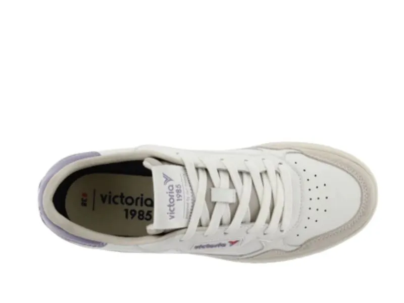 DEPORTIVO RETRO CLASSIC  VICTORIA EN COLOR BLANCO-LILA 8800109