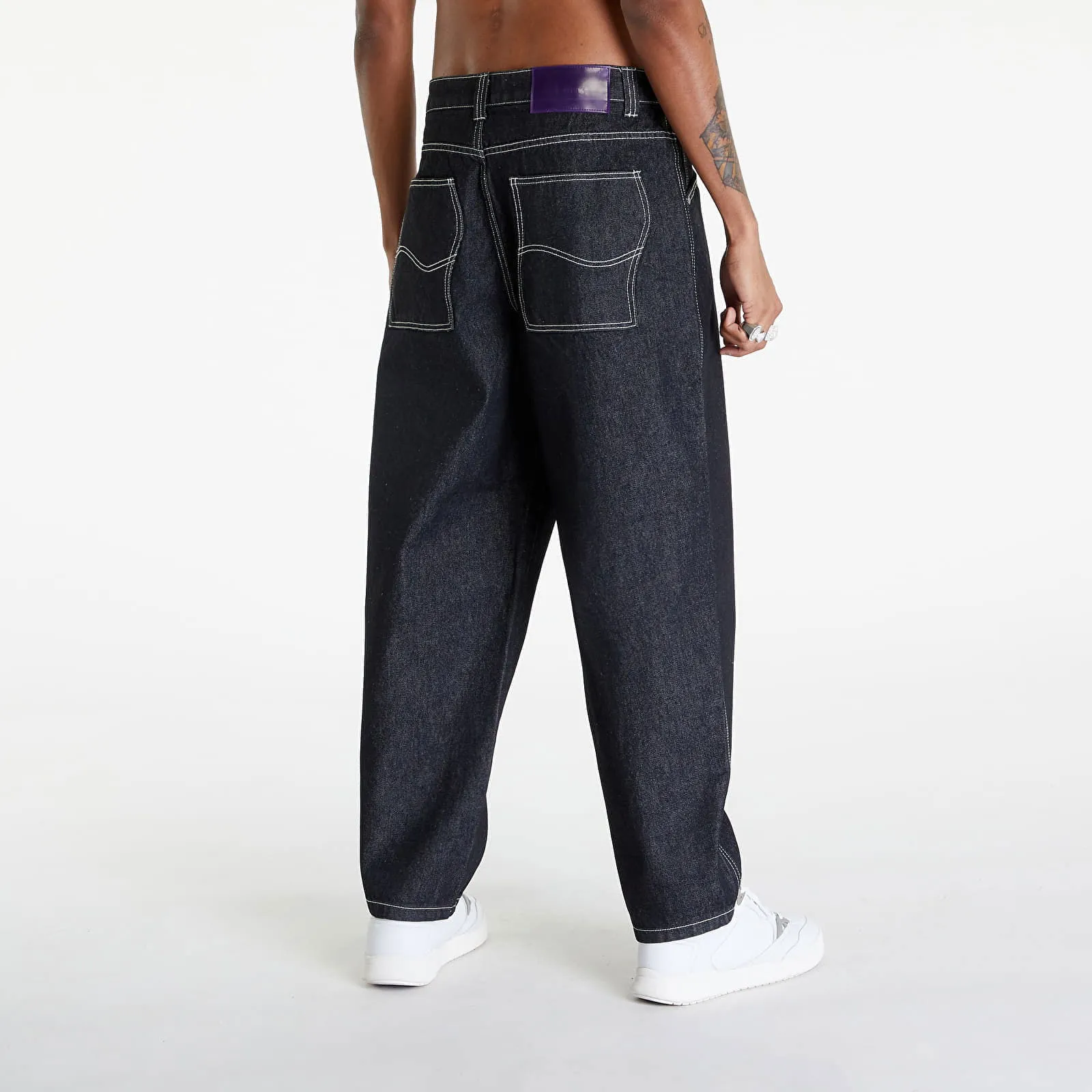 Dime Classic Baggy Denim Pants Black Washed