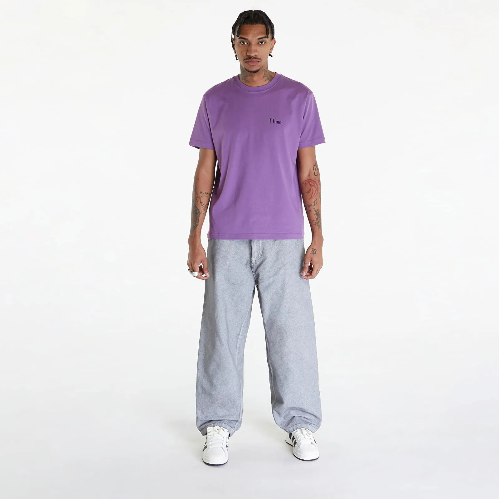 Dime Classic Small Logo T-Shirt Violet