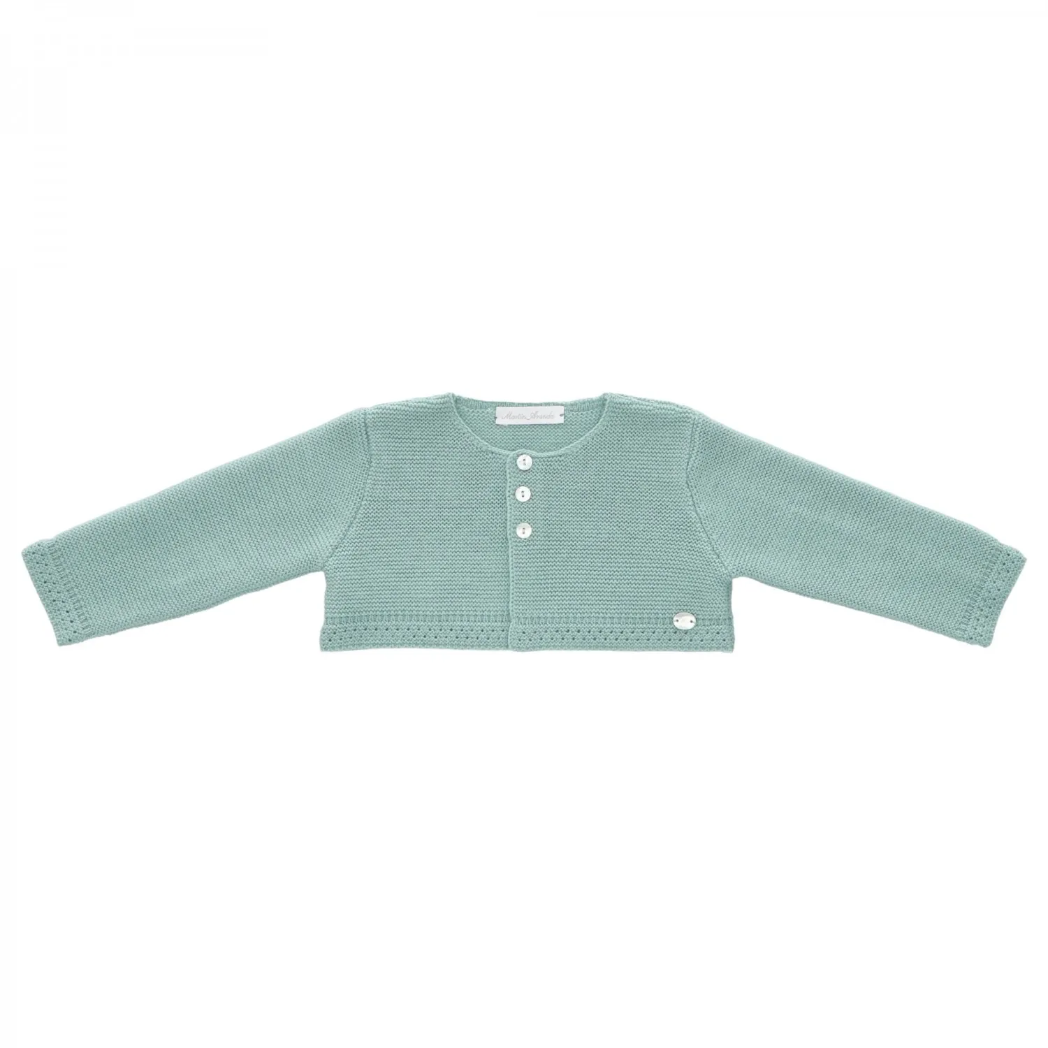 Dusty green Moss collection unisex short jacket