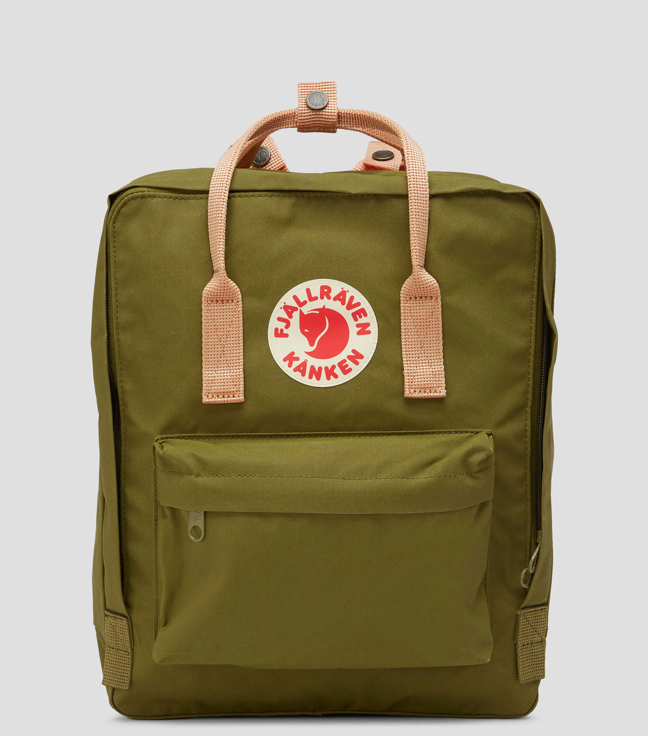 Fjällräven Mochila Kånken Foliage Green Peach Unisex