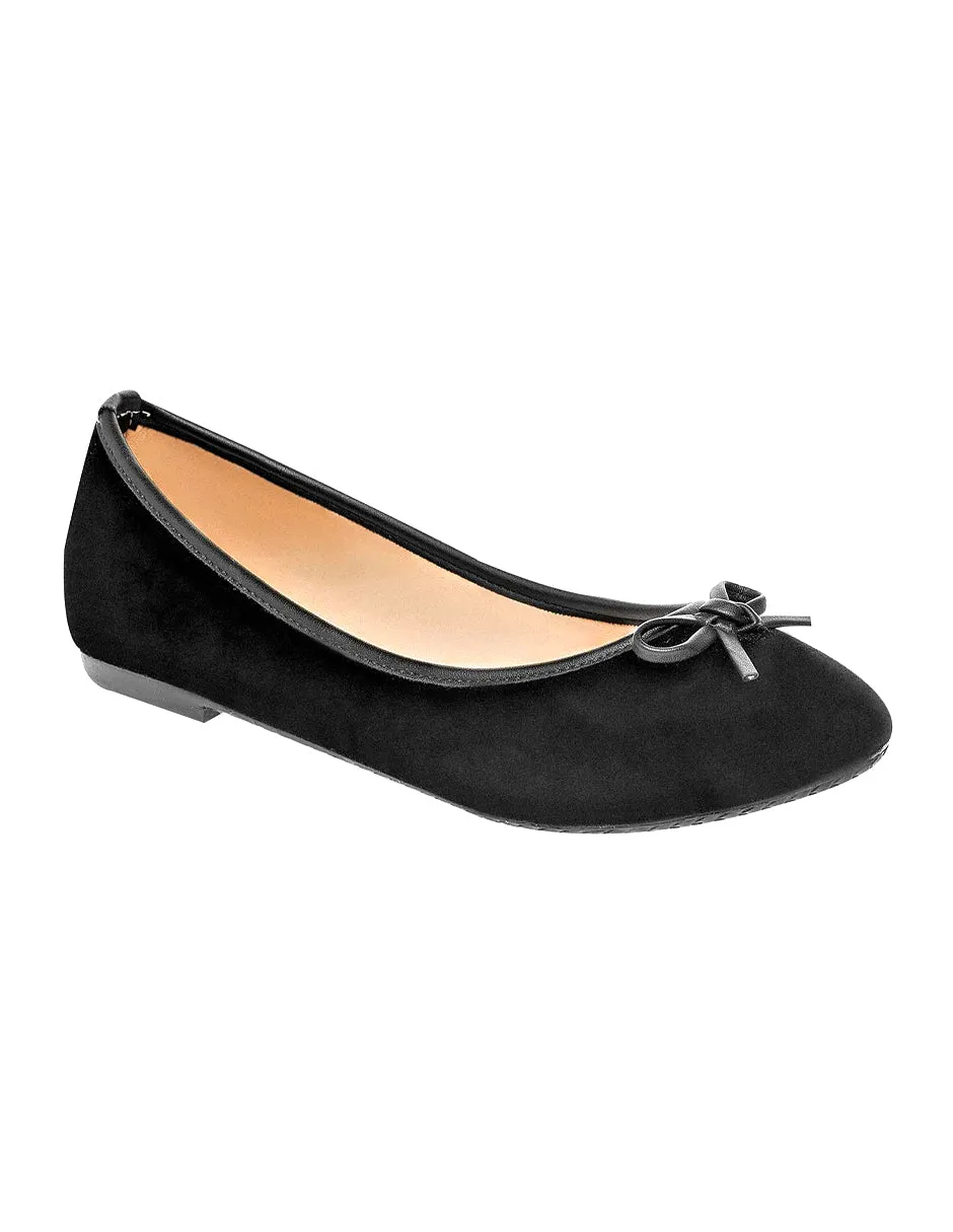 Flats clásicas Exterior Sintético Color Negro Para Mujer De RBBASICS