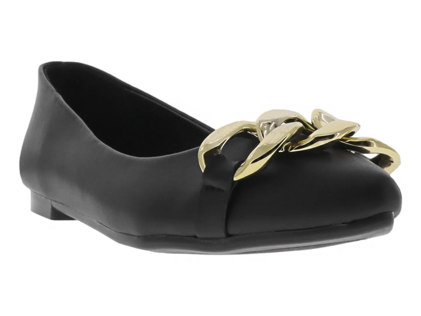 Flats Meli&ana Ks- 2810 Negro Para Mujer