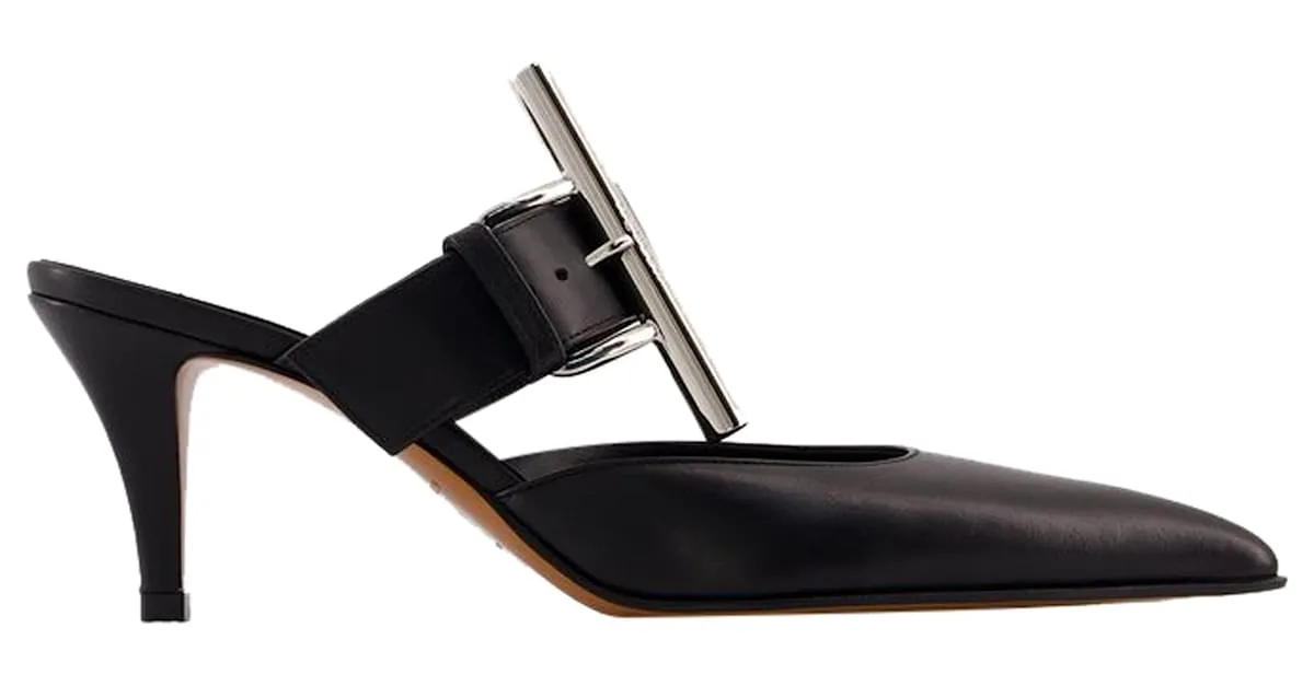 Francisco Pumps - Alexander McQueen - Cuero - Negro 