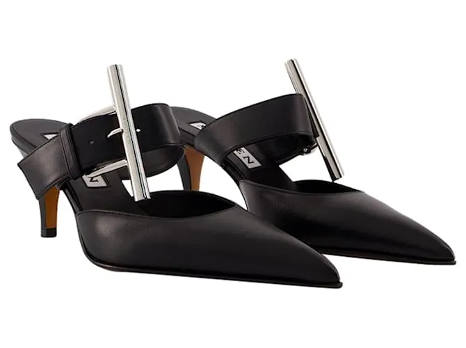 Francisco Pumps - Alexander McQueen - Cuero - Negro 