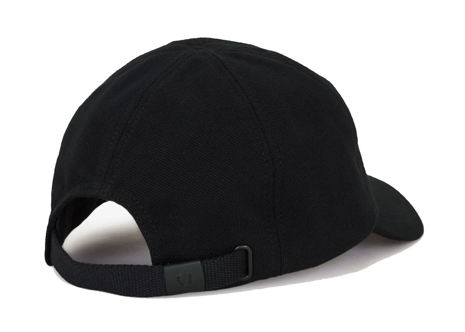 FRED PERRY CLASSIC PIQUE CAP BLACK & WARM STONE