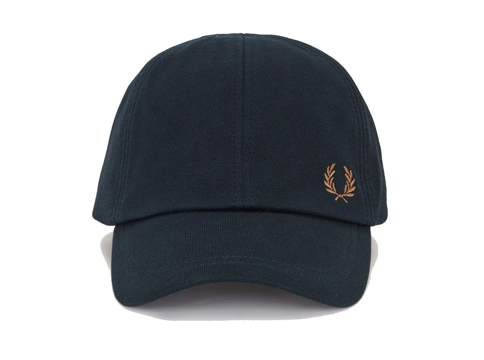 FRED PERRY CLASSIC PIQUE CAP NAVY & SHADED STONE