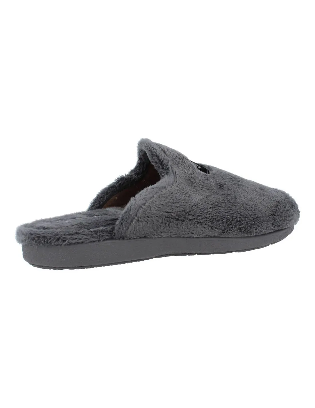 Garzón - Zapatillas Casa Hombre Logo Gris Oscuro