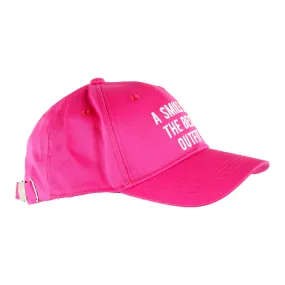 Gorra De Sarga Rosa Unisex BOBOLI