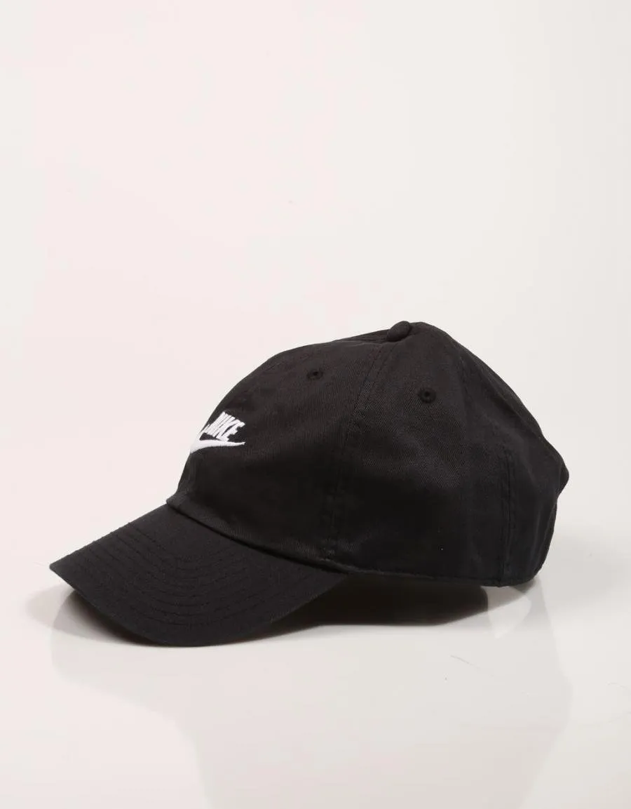  gorra NIKE Heritage 86 Futura Washed en Negro 73374