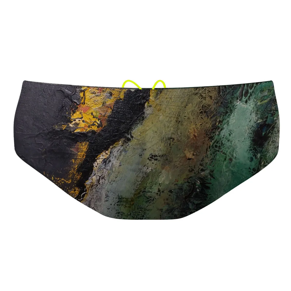 Green Oil On Canvas - Classic Brief Swimsuit