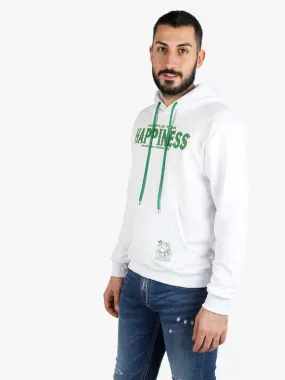 Happiness Sudadera deportiva para hombre con capucha.