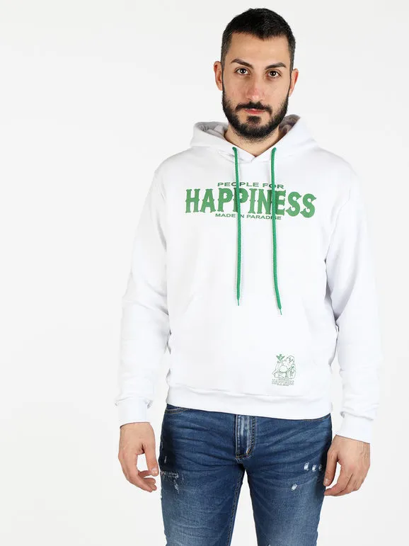 Happiness Sudadera deportiva para hombre con capucha.