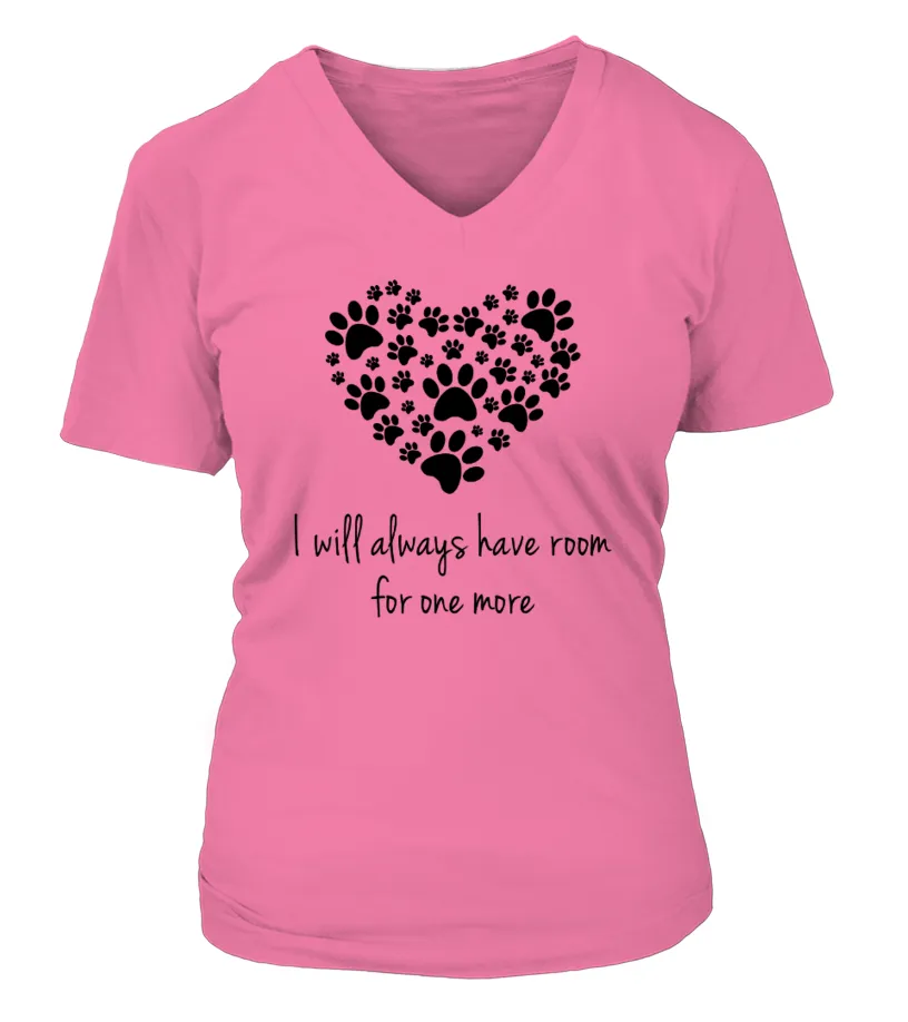 I will always have room for one more Camiseta cuello pico Mujer