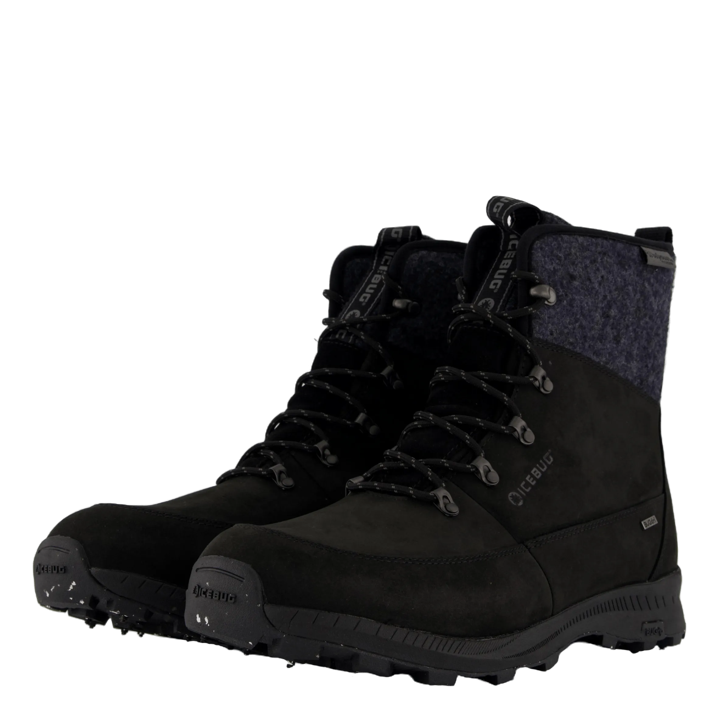 Icebug Adak Rewool M Bugrip Black/grey