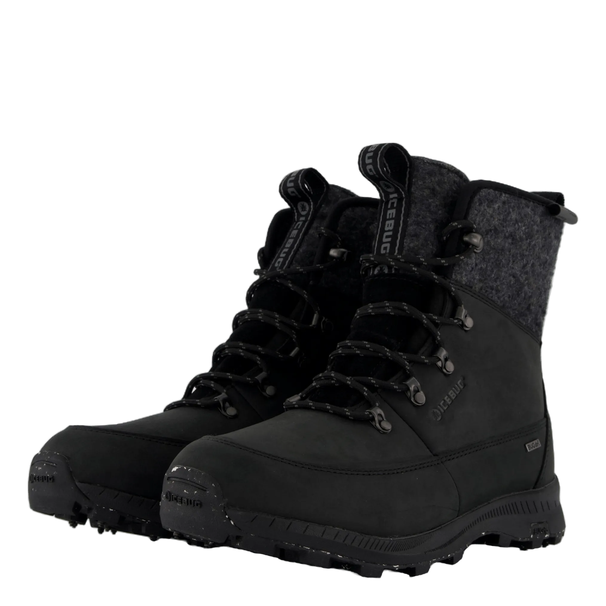 Icebug Adak Rewool W Bugrip Black/grey