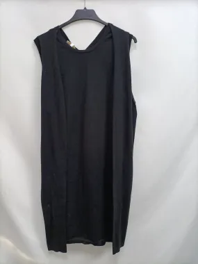 INTROPIA. Vestido negro punto T.m