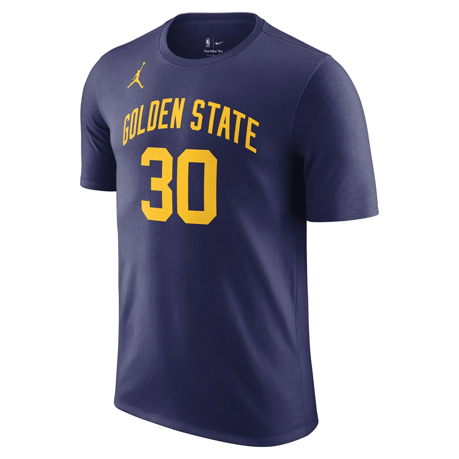 Jordan Stephen Curry State Warriors 2022/23 Statement Edition Name & Number T-Shirt