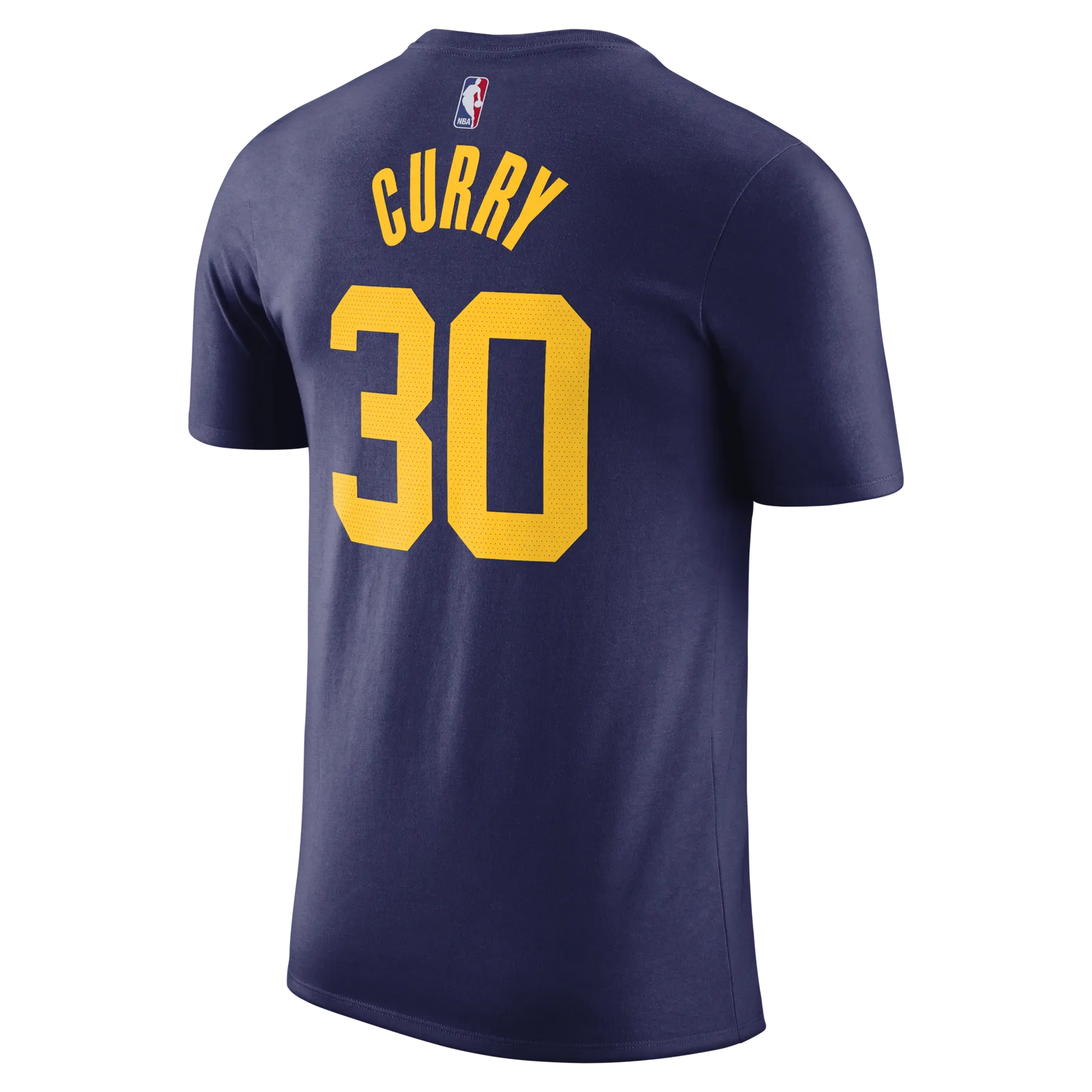 Jordan Stephen Curry State Warriors 2022/23 Statement Edition Name & Number T-Shirt