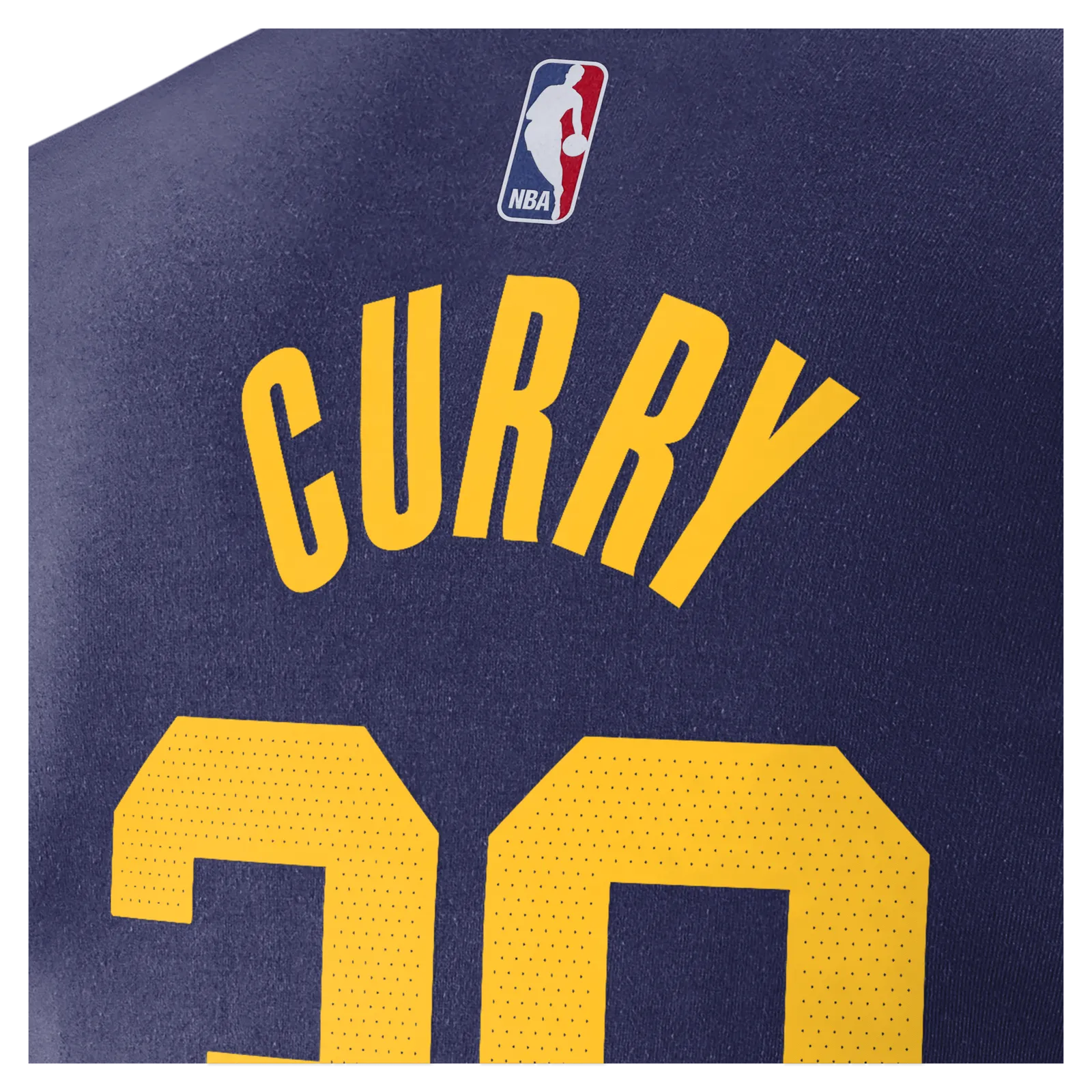 Jordan Stephen Curry State Warriors 2022/23 Statement Edition Name & Number T-Shirt