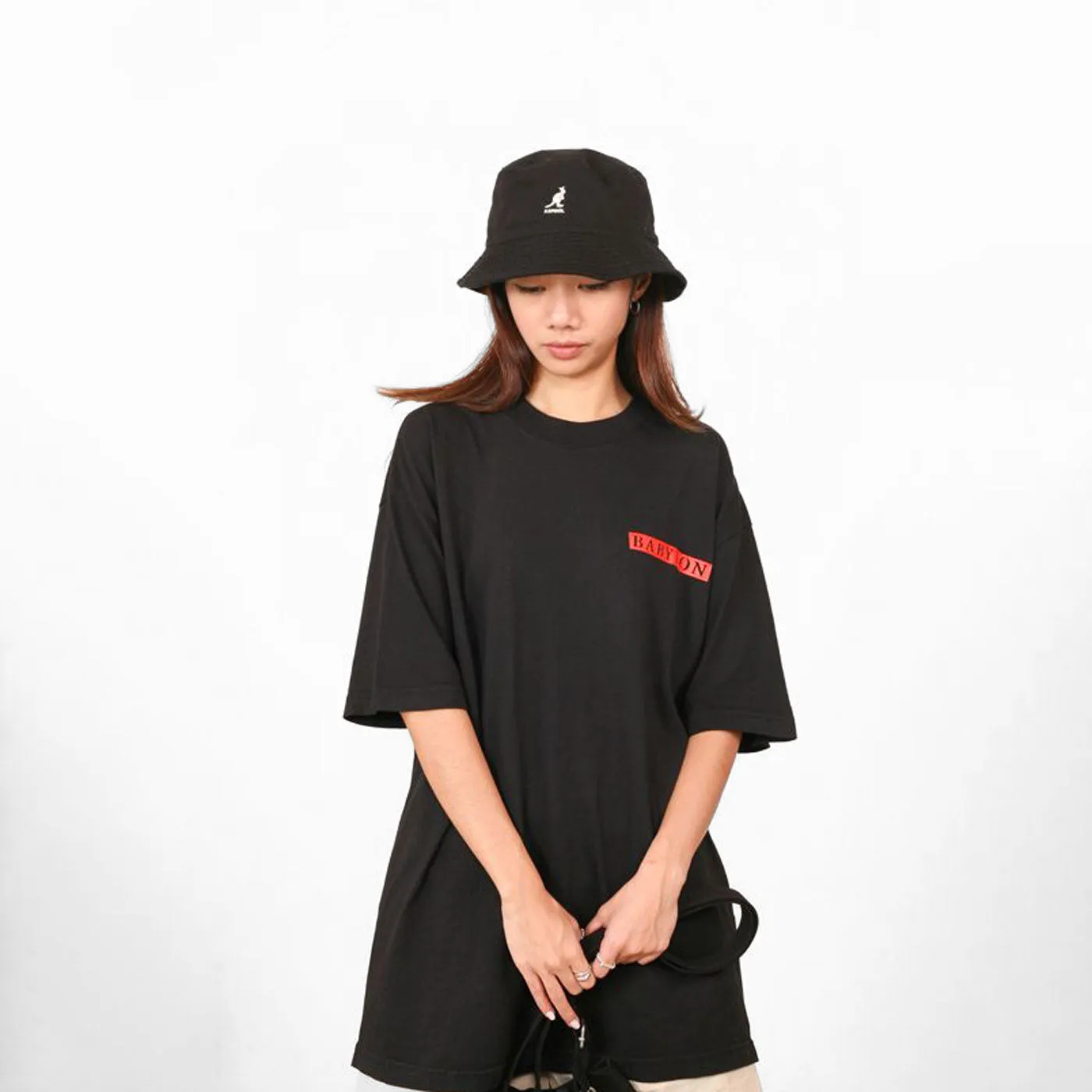 Kangol Washed Bucket Black